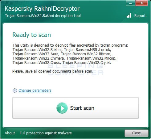 rakhnidecryptor ransomware decryptor Downloads
