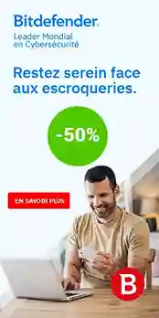 Acheter le Meilleur Antivirus 2025 - 2026 à moitié prix ! 50% de réduction.